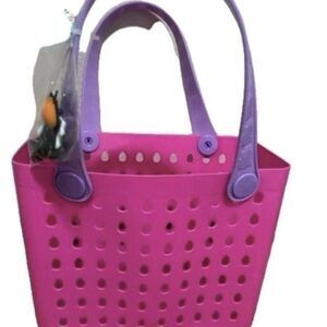 Viral Limited edition mini bag Easter basket tote with charms